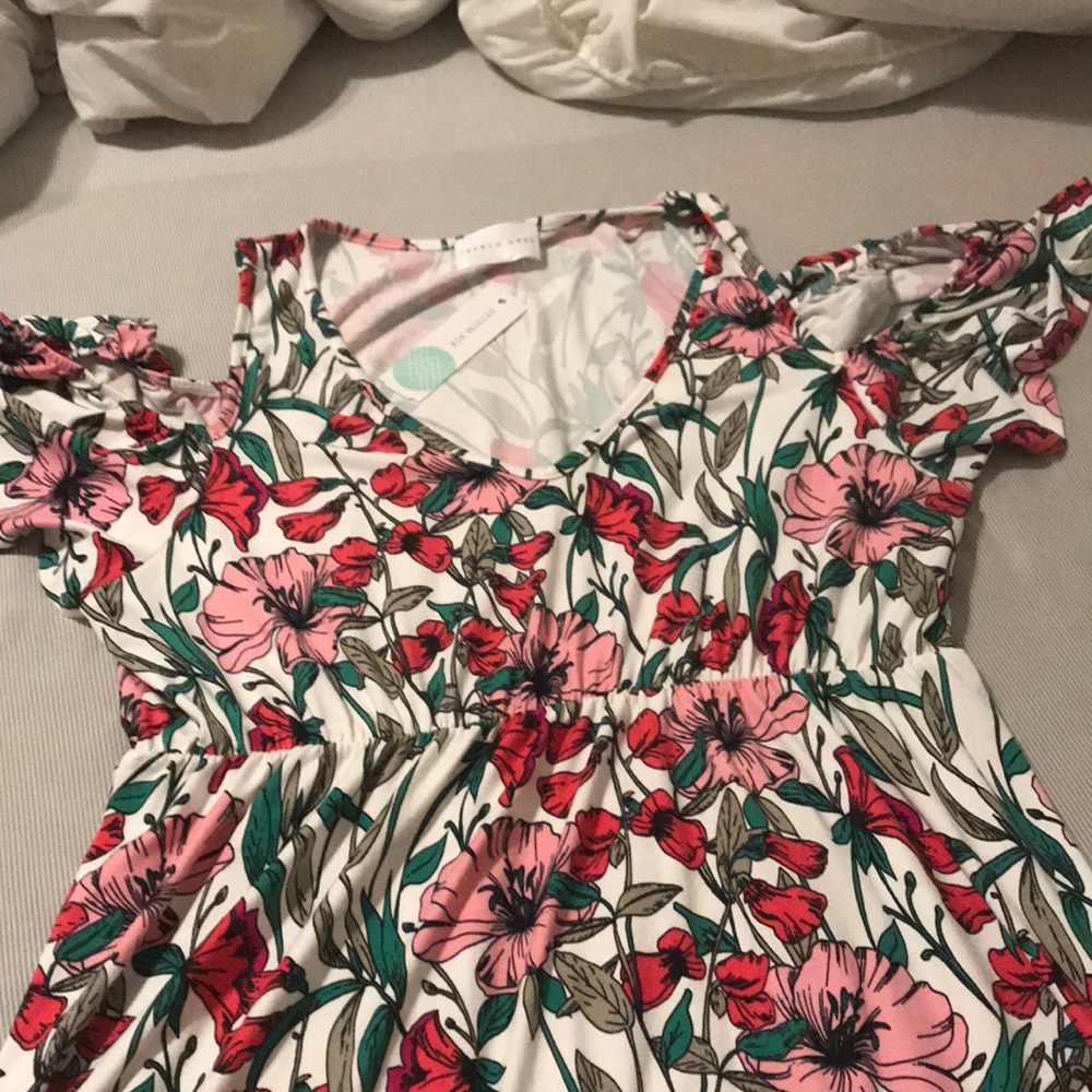 Maternity dress- maxi- beautiful print